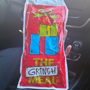 McDonald's Grinch socks